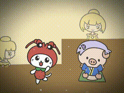 ○○をがんばった○○