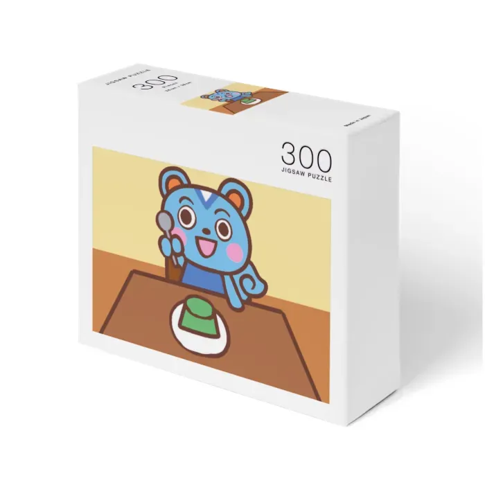 ゼリーを食べるリッキー