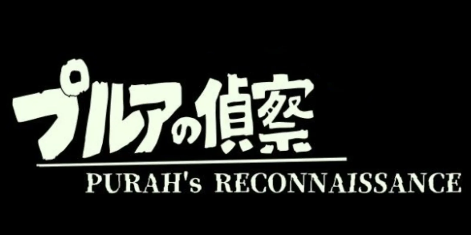 プルアの偵察は好き？