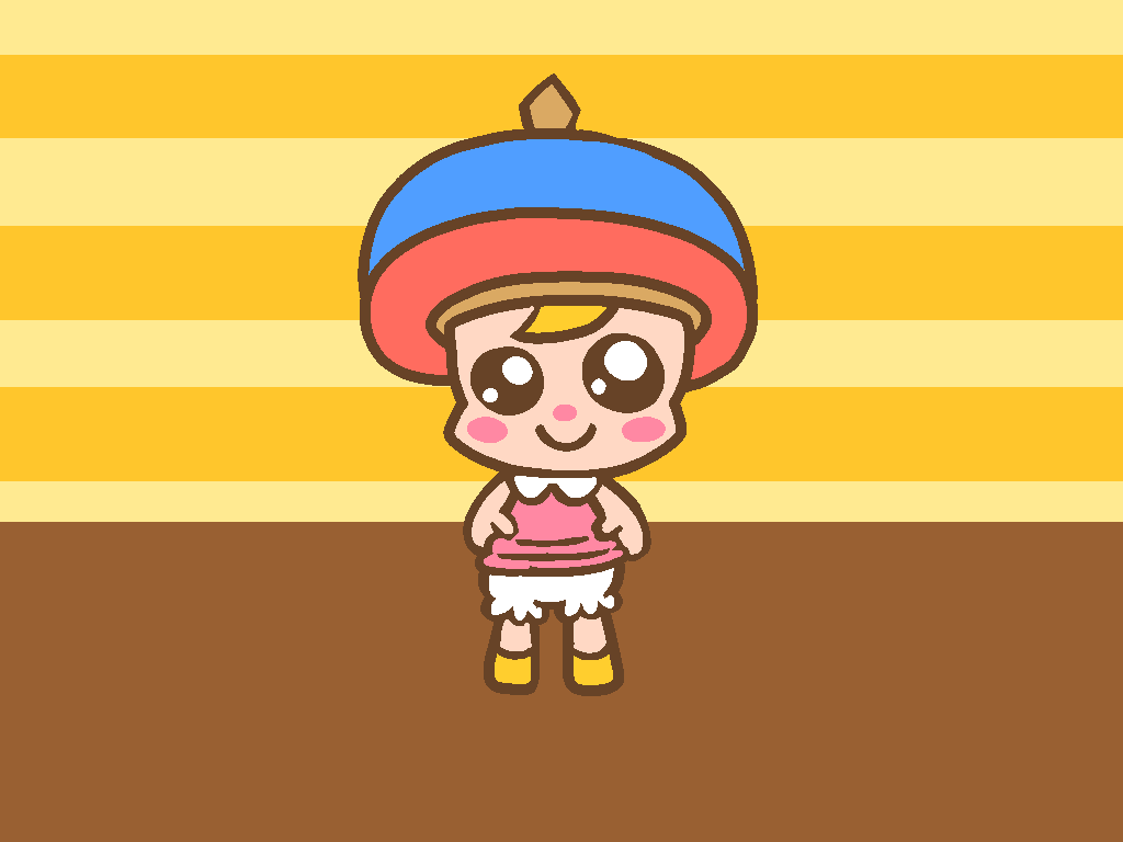 パンツを出すクルリン