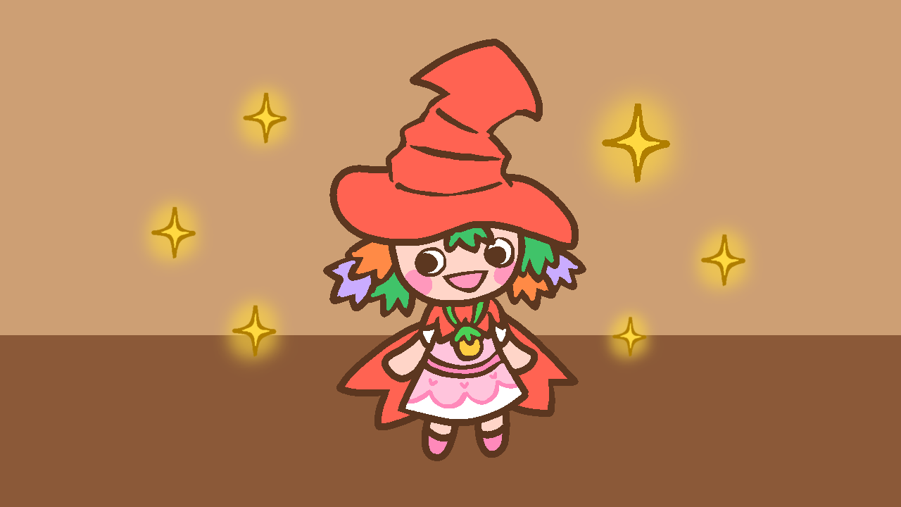 ジュリアの服を着こなすランププ