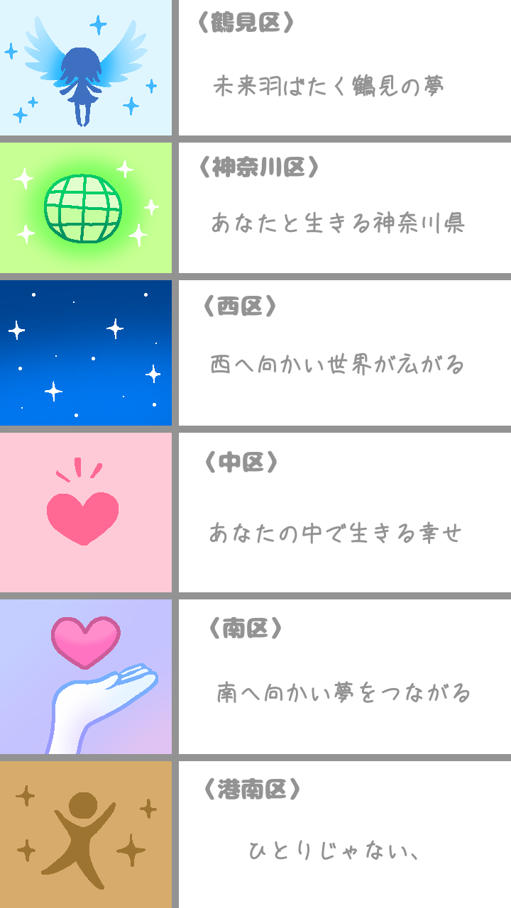 神奈川県の「おもいやり」ポスター