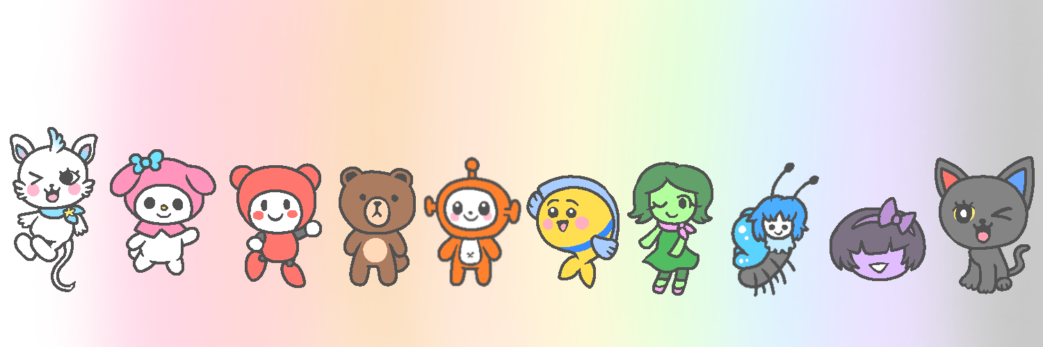 10色のキャラクターはどっち？