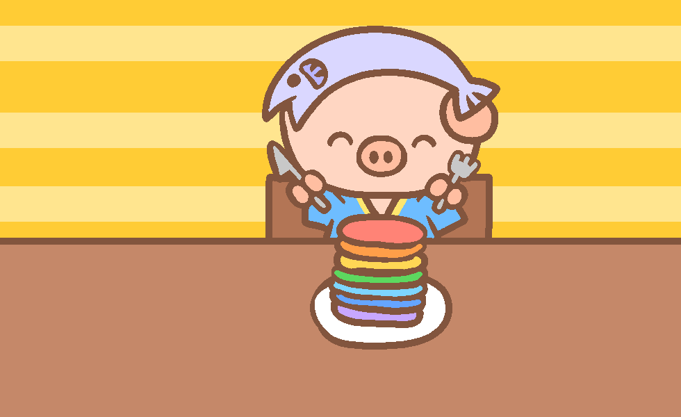 あゆコロちゃんの朝食