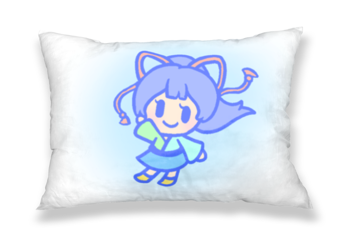 青木めんか枕（裏）