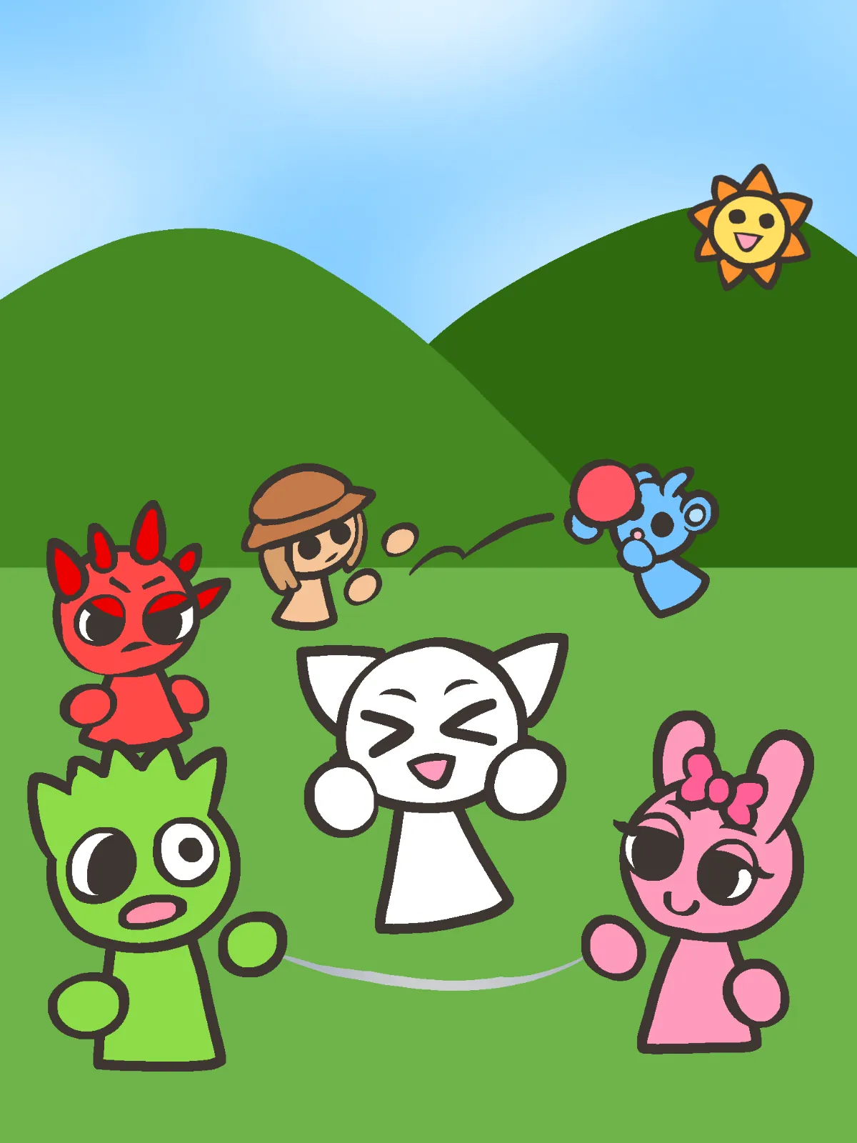 タナーをさがせ!!（近くの公園編）