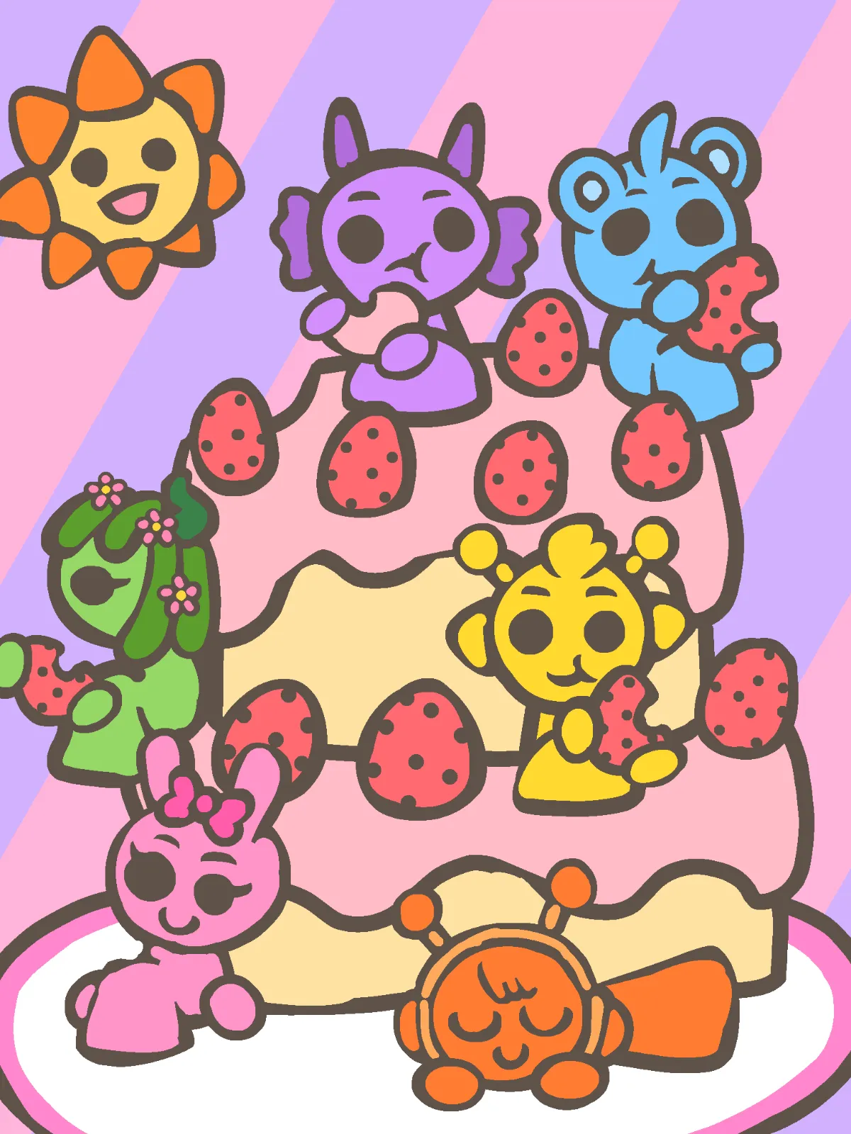 ダープルをさがせ!!（ケーキ編）