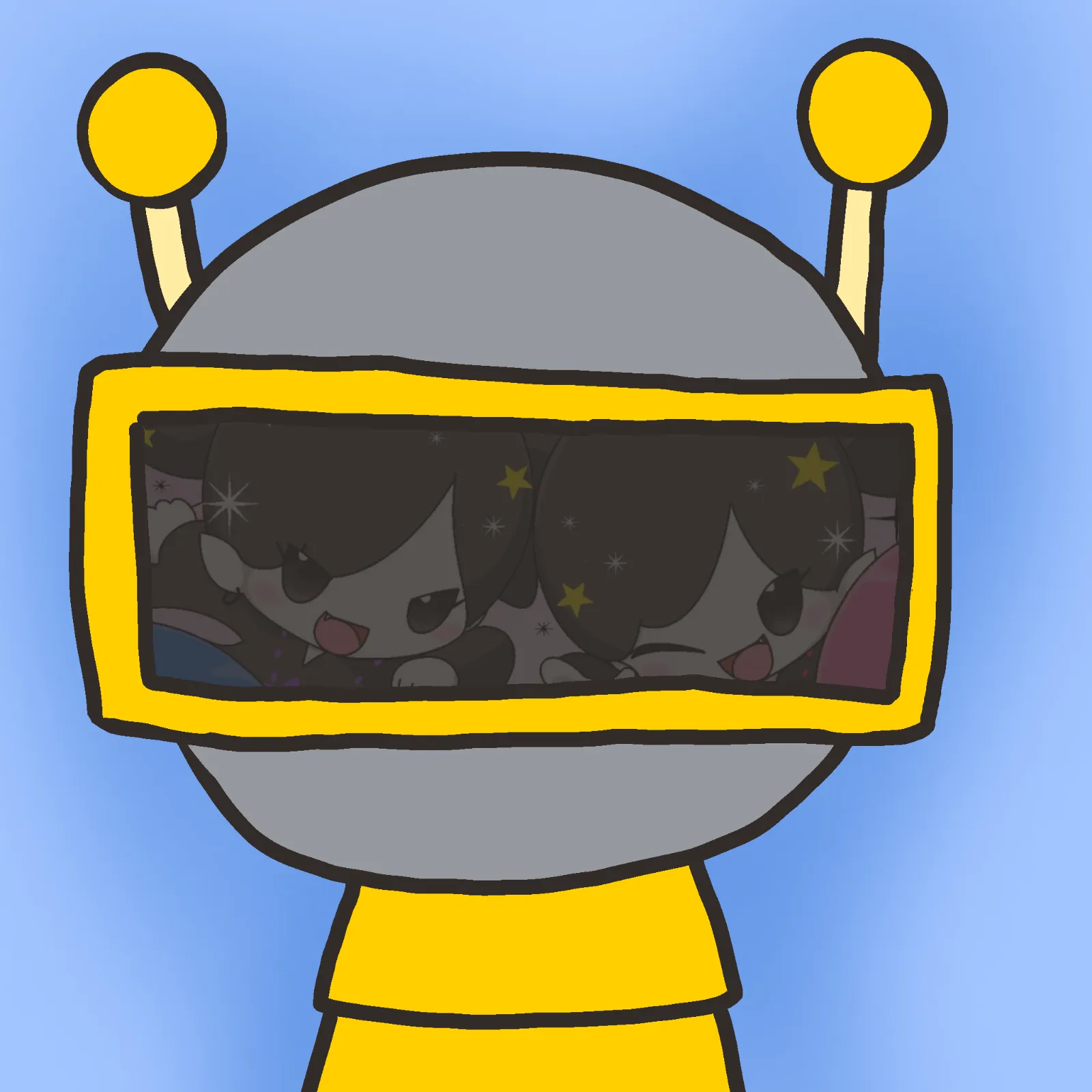 ファンボットの顔