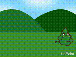 ヤマトンのしっぽをひっぱるえび～にゃ