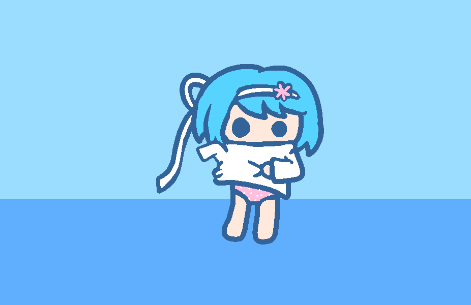 ①ワンピースを脱ぐ大綱きくな