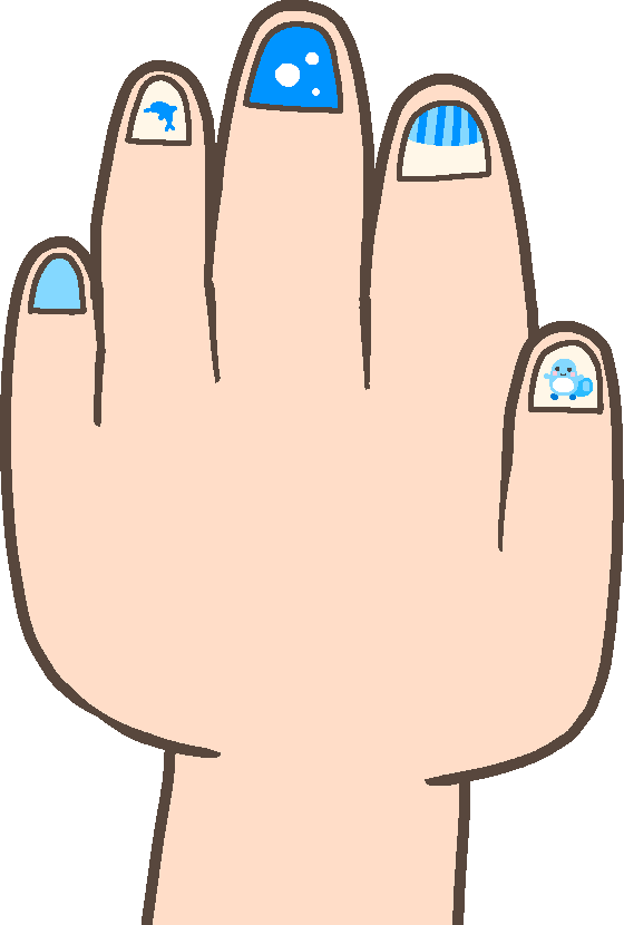 あわたんネイル