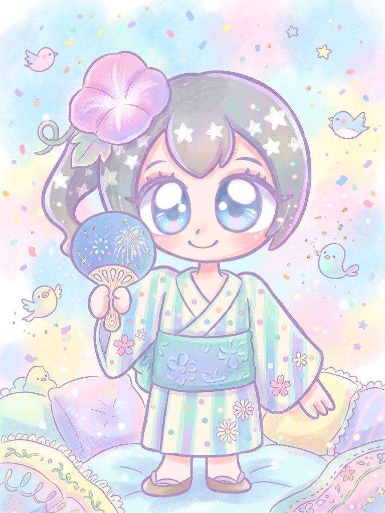 浴衣ミズキー