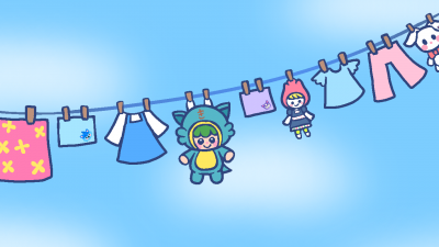 外にほされるきよりゅん