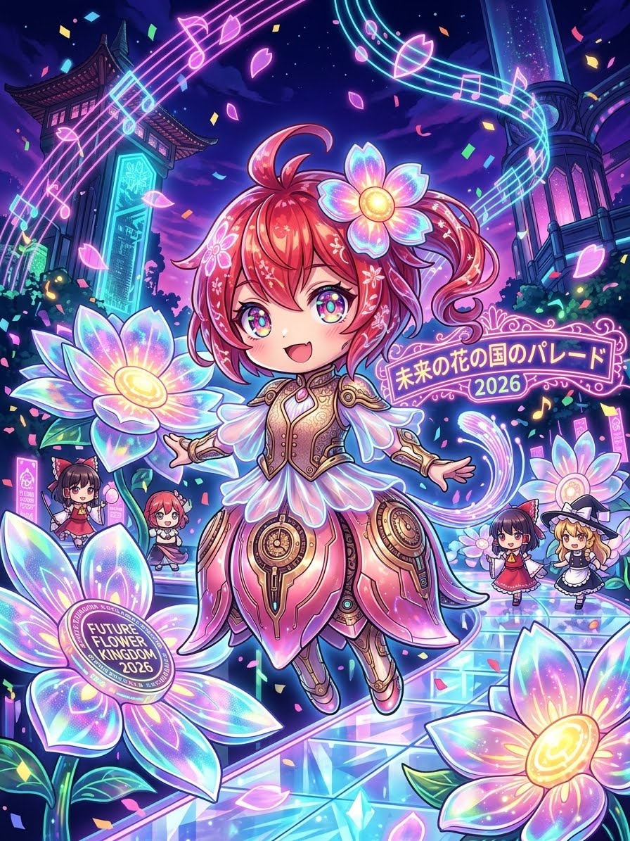 えび～にゃは、お花が大好きです!!