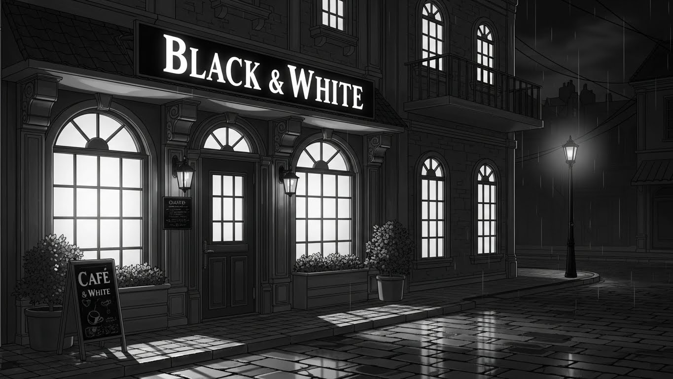 ブラック&ホワイトは好き？