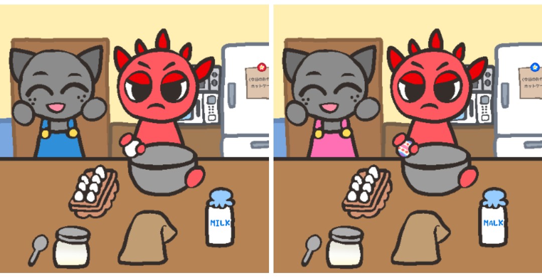 まちがいさがし（夏休み編）7月18日