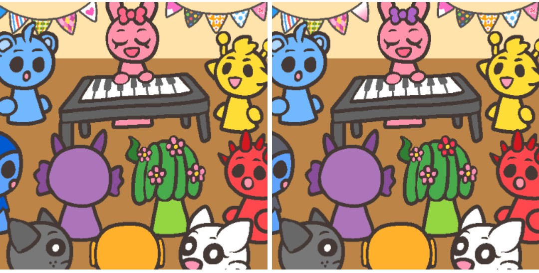 まちがいさがし（夏休み編）7月19日