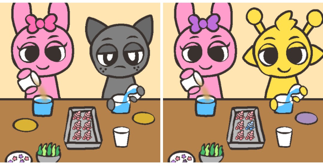 まちがいさがし（夏休み編）8月16日