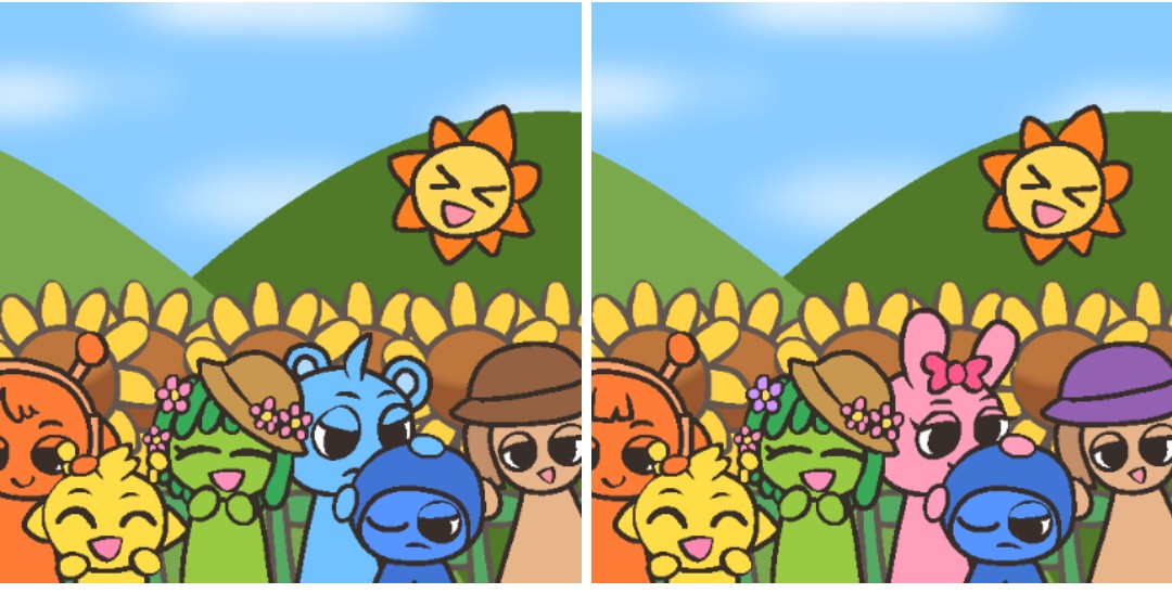 まちがいさがし（夏休み編）8月19日