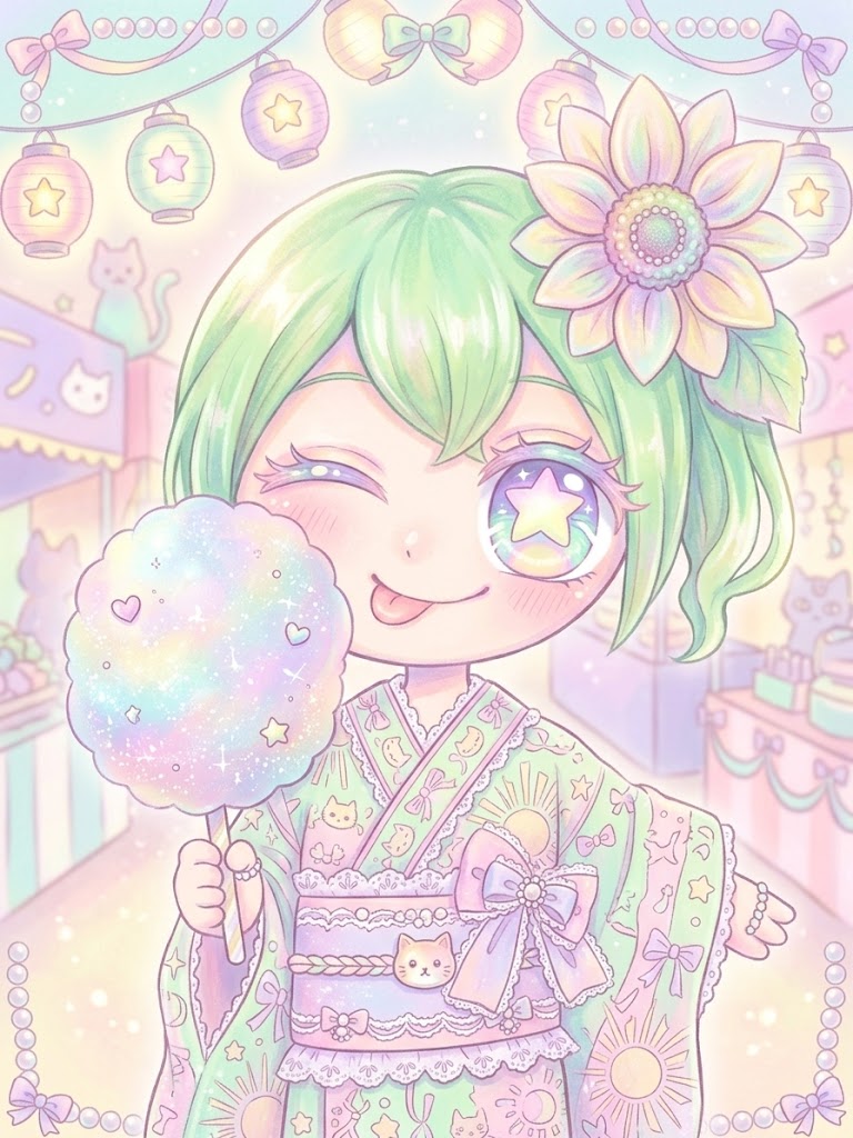 浴衣なしかちゃん