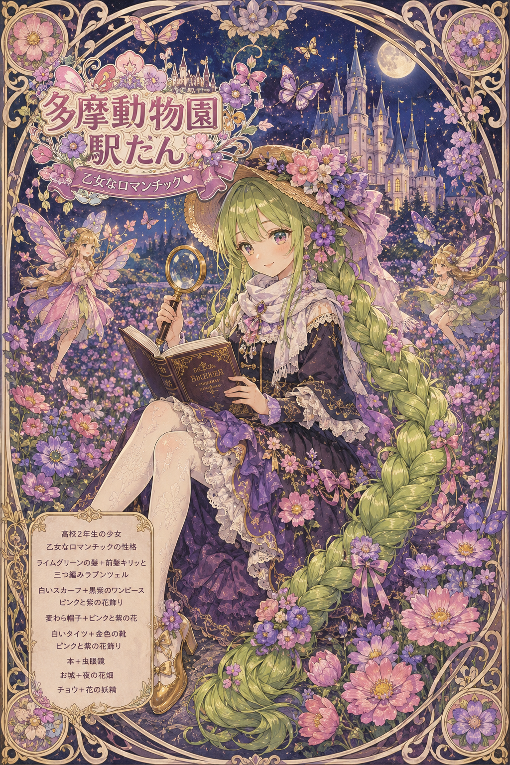 あれ?花帽子の様子がおかしいなぁ!?