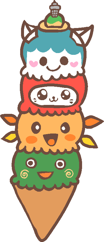 ゆるキャラアイスクリーム