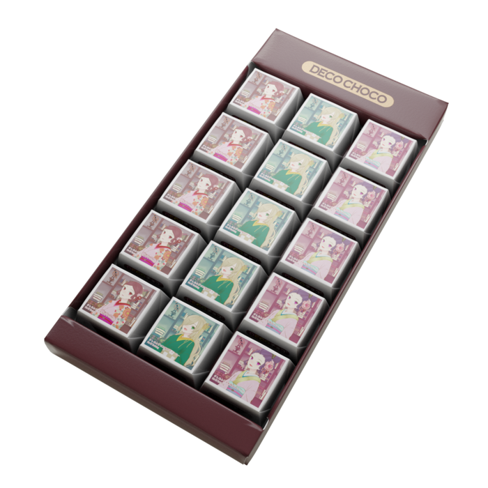 和服女子チョコは好き？