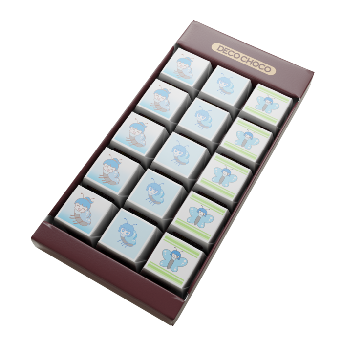 チョウのヘアスタイルチョコは好き？