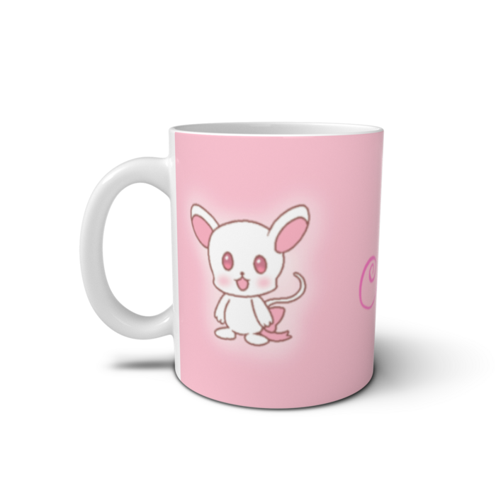ネズミのマグカップ（左）