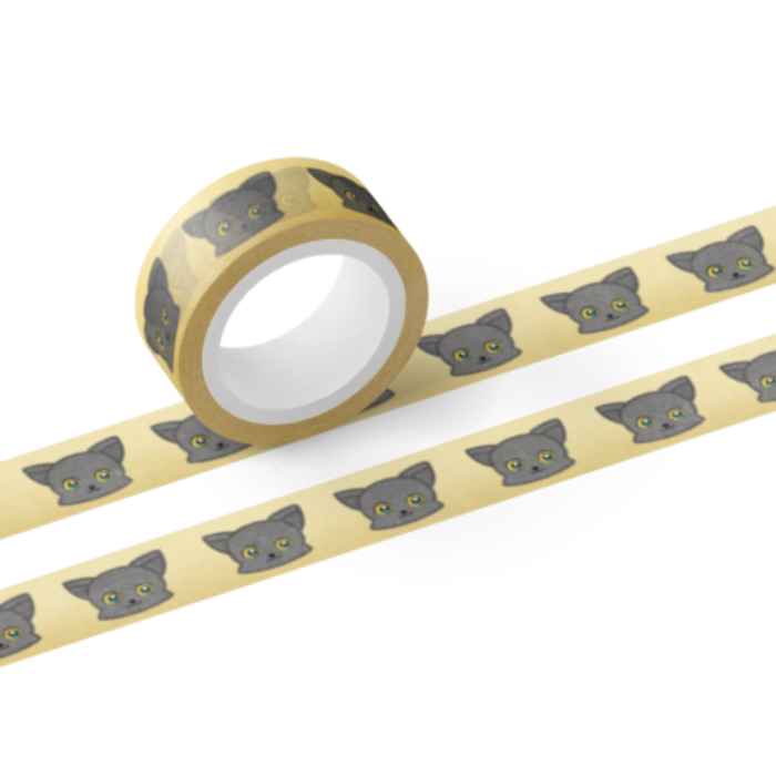 黒猫のマスキングテープは好き？