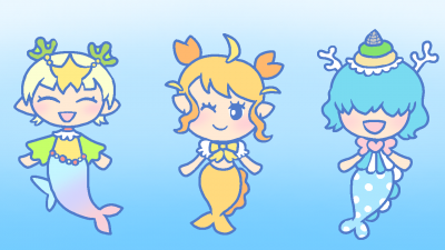 ゆるキャラ×人魚