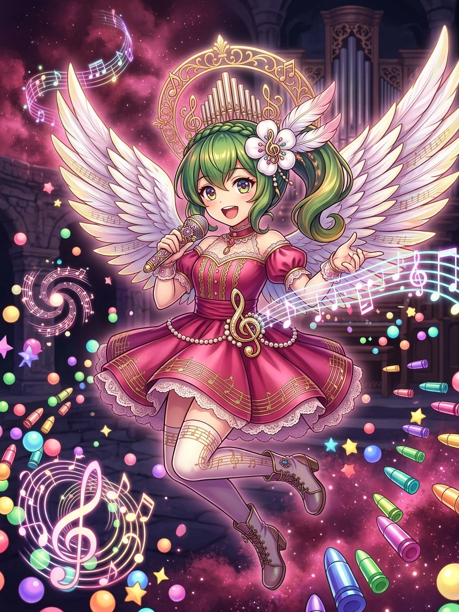 天使は、歌が上手いです!!