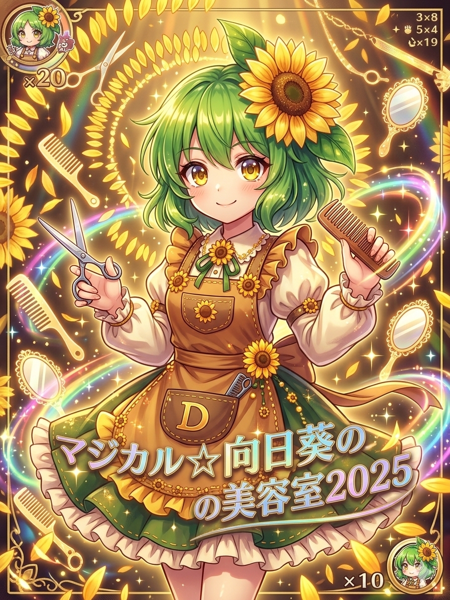 かまリンは、向日葵が大好きです!!