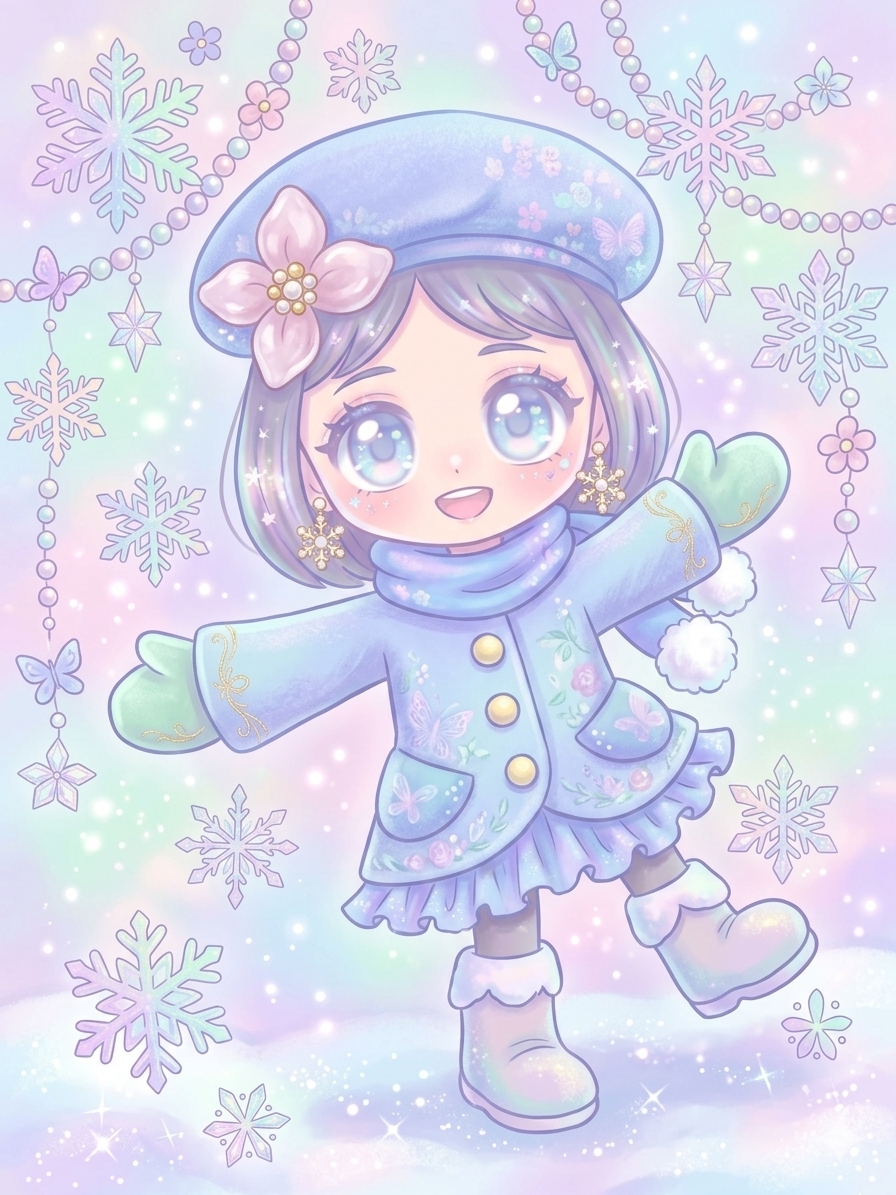 雪の日のミズキー