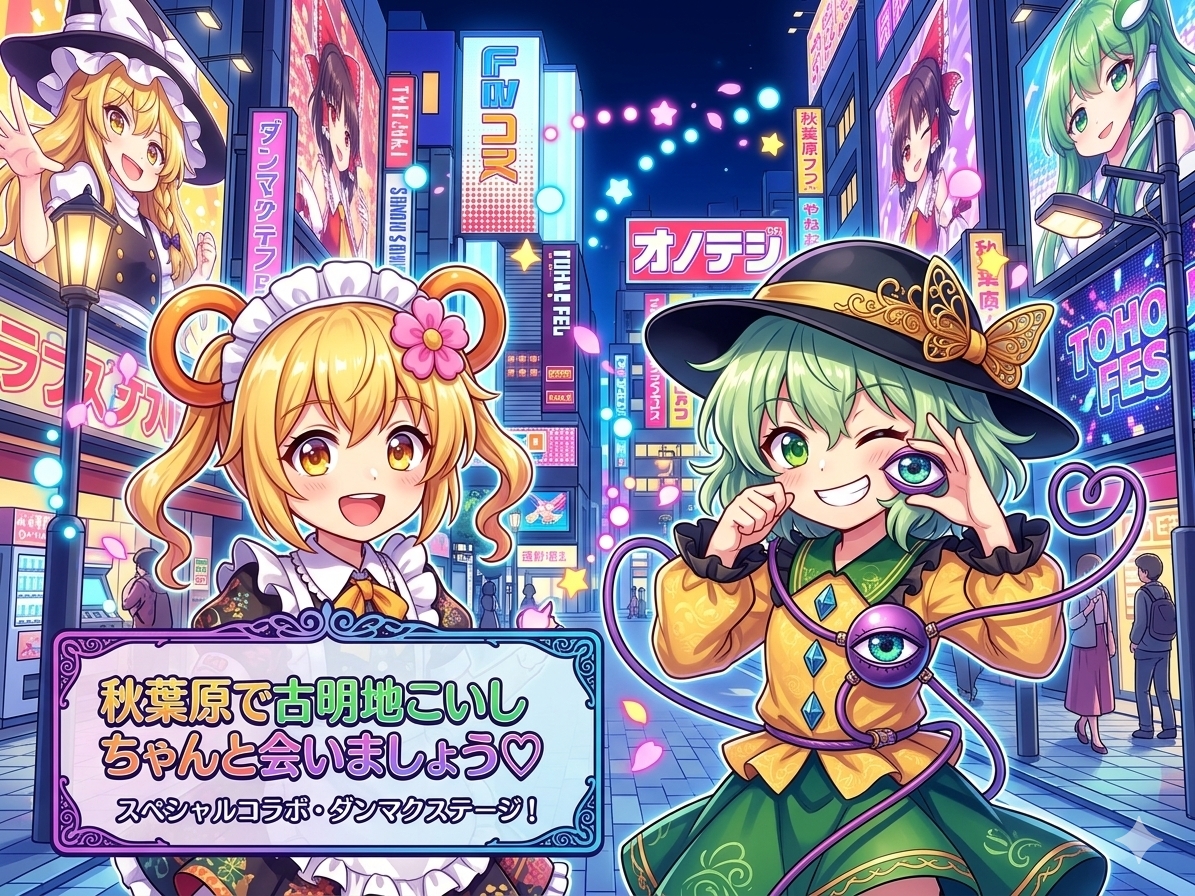 ざまりんは、古明地こいしに会うのが大好きです!!